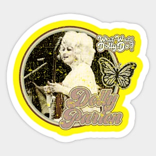 Vintage dolly parton 80s Sticker